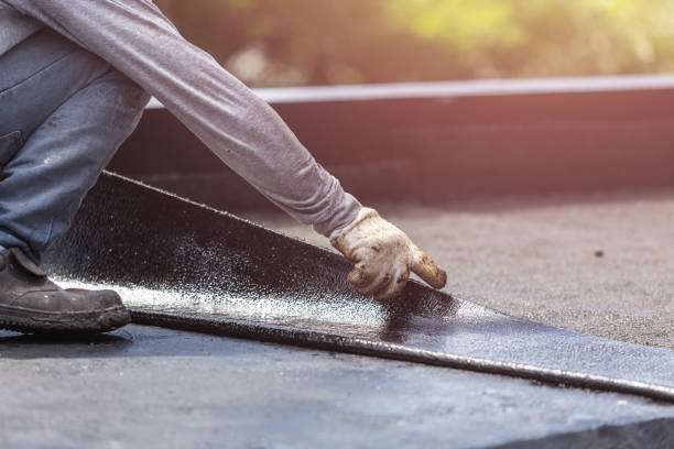 Professional Waterproofing technician working in Highland, KS